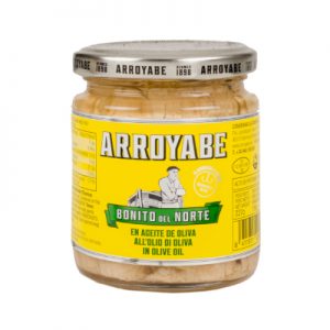 Bonito del Norte en aceite de oliva en tarro 250 grs.