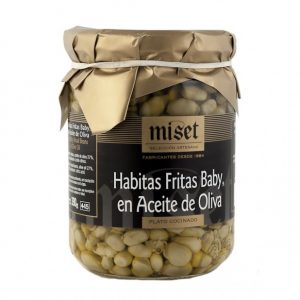 Habitas fritas en aceite de oliva Miset