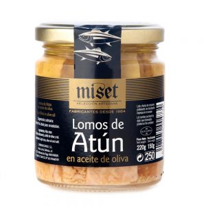 Lomos de Atún en Aceite de Oliva Miset