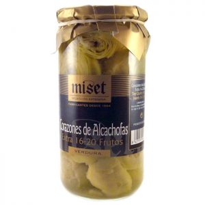 Tarro de Corazones de Alcachofa Miset