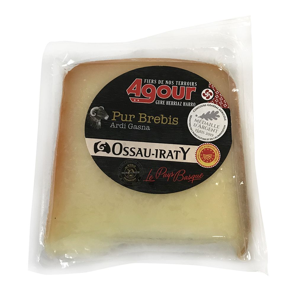 Cuña de queso Ossau Iraty de 160 grs.